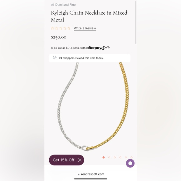 Kendra Scott necklace - Picture 2 of 9